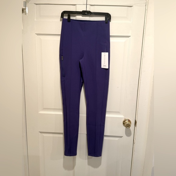 Athleta NWT Sizes 10 & 4 Amazing Pretty Purple Women's Skinny Sport Pants (0561) - Picture 5 of 14